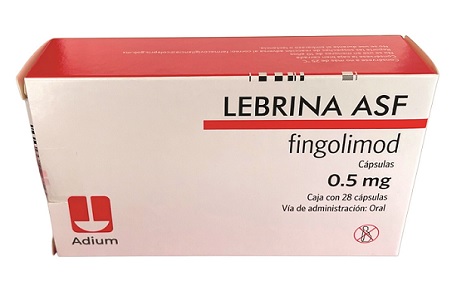 Lebrina Fingolimod 0.5 Mg X 28 Cap