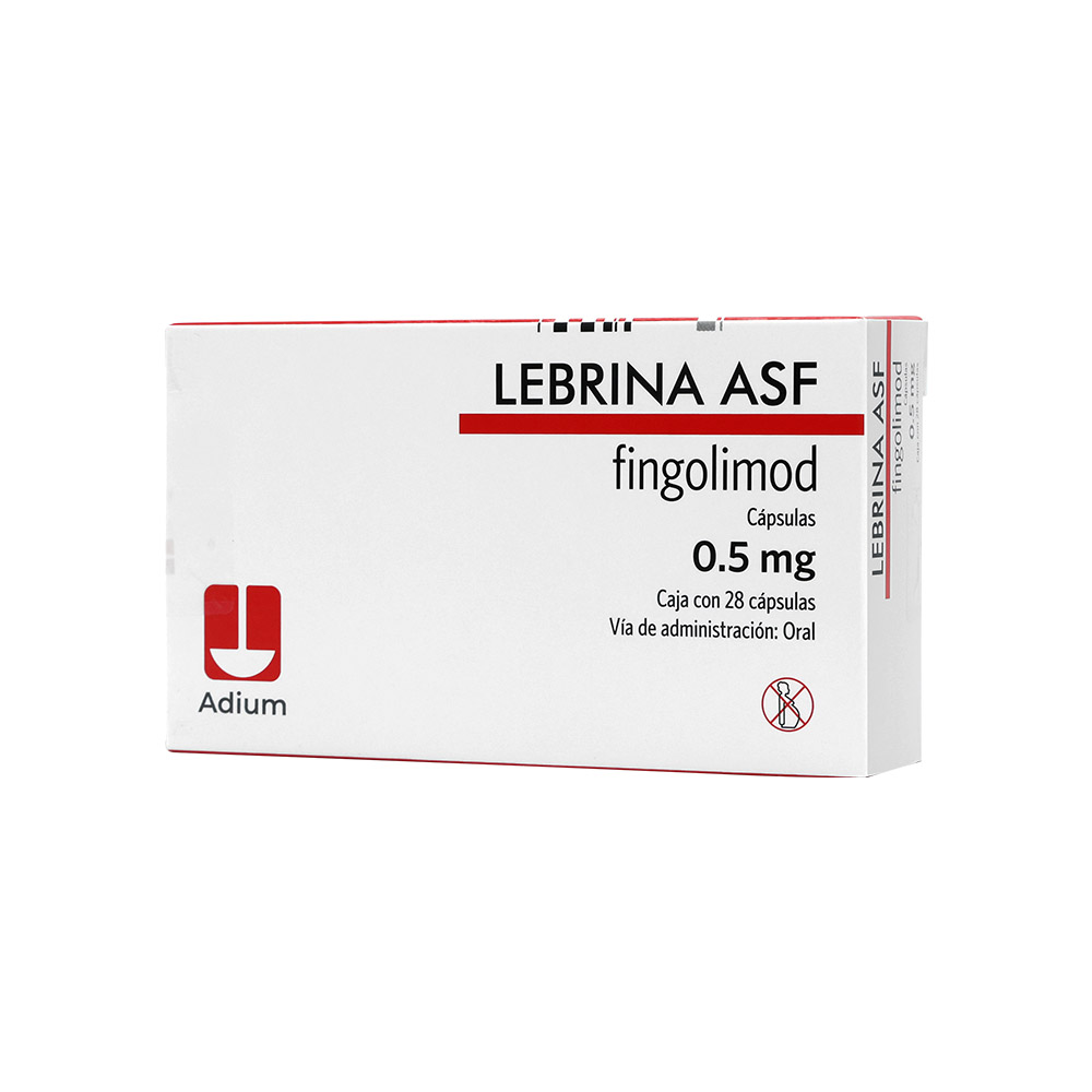 Lebrina Fingolimod 0.5 Mg X 28 Cap