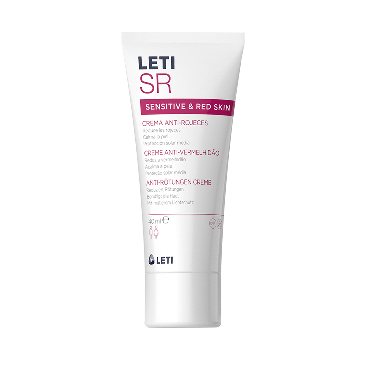 Leti Sr Crema Antirojes Fps 20 C/40 Ml