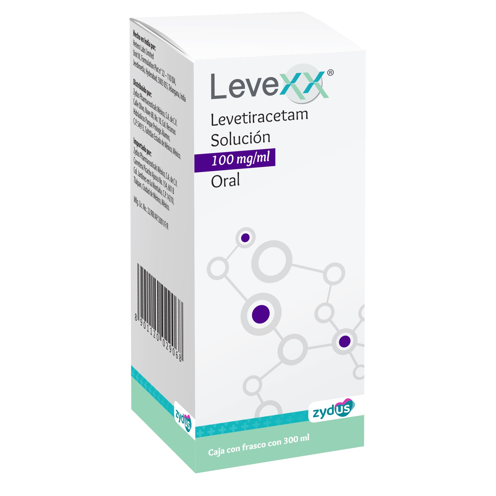 Levexx 100 Mg/Ml 300 Ml 