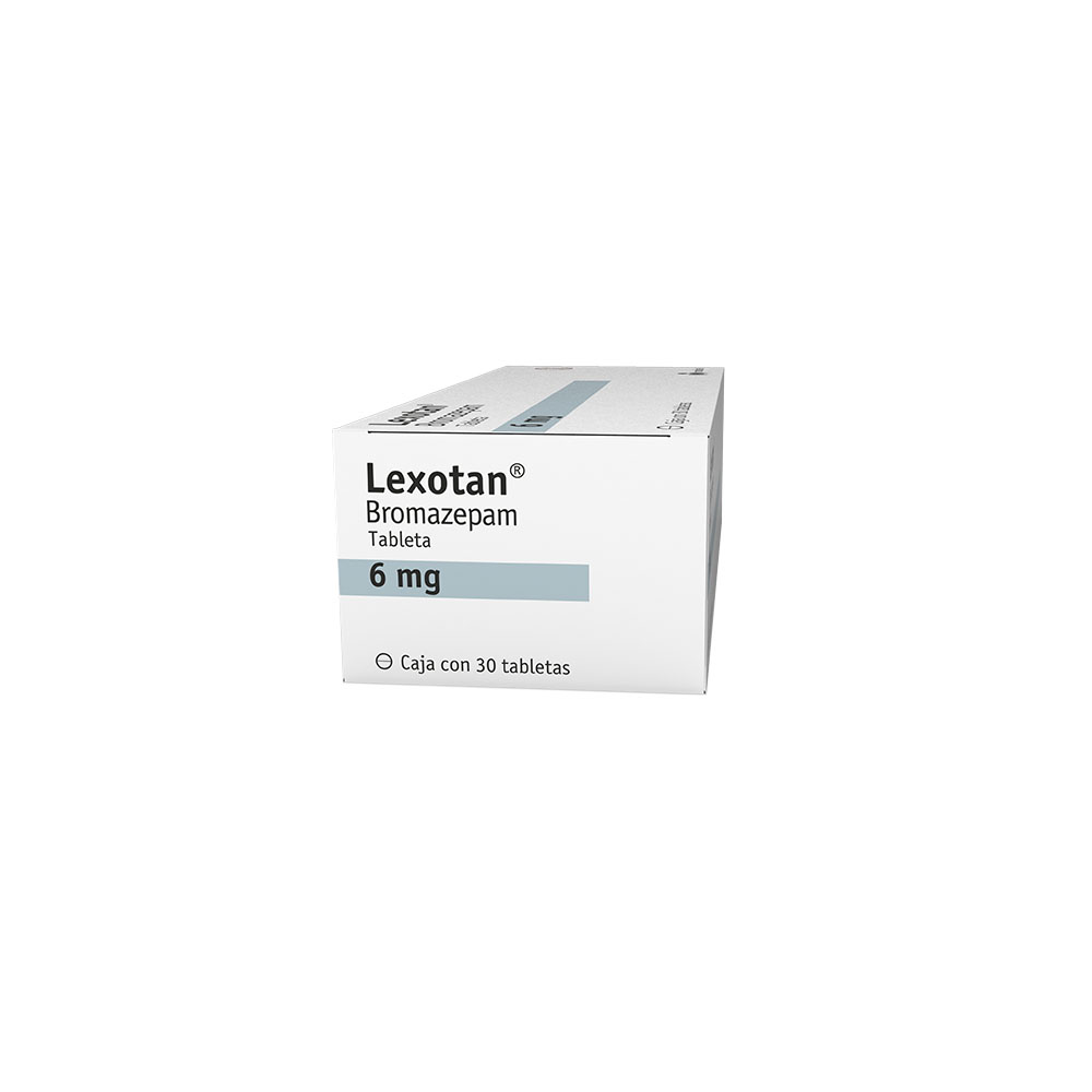 Lexotan 6 Mg 30 Tabletas
