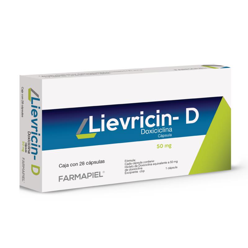 Lievricin-D 50 Mg 28 Caps Vr