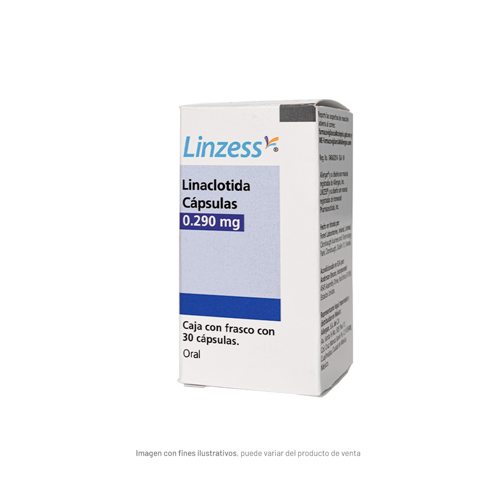 Linzess 0.290 Mg 30 Cápsulas