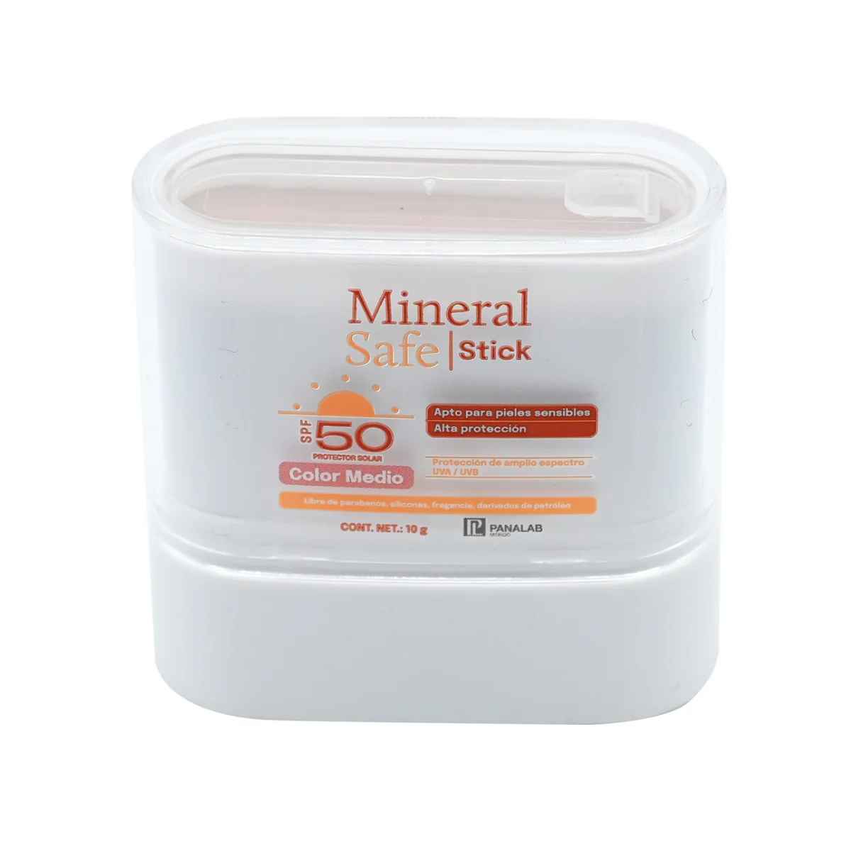 Mineral Safe Psmfps 50 Stick Color Medio 10G