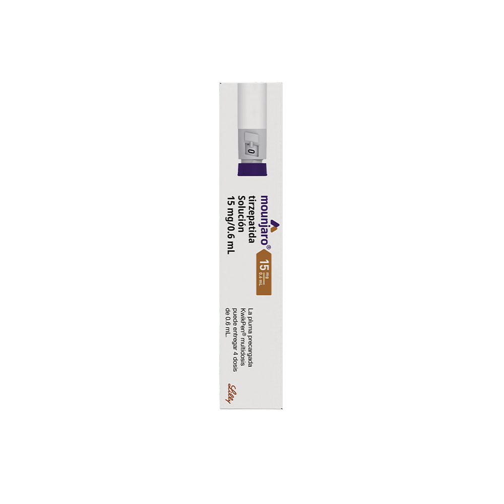Mounjaro Pluma Precargada 15 Mg/0.6 Ml