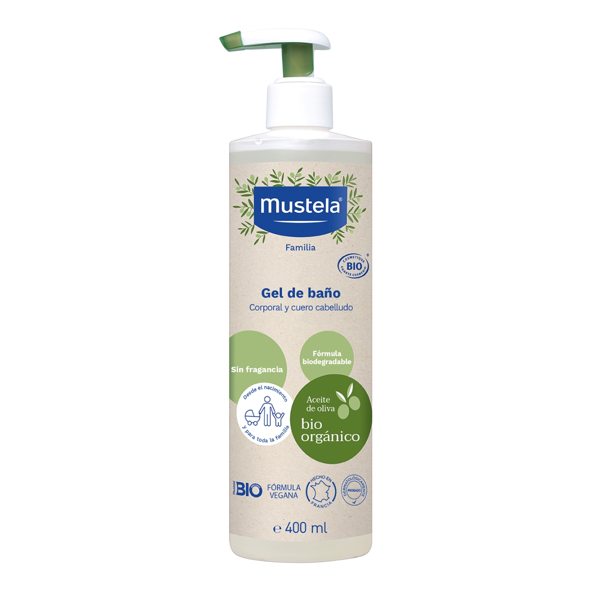 Mus-Or Gel De Baño 400Ml