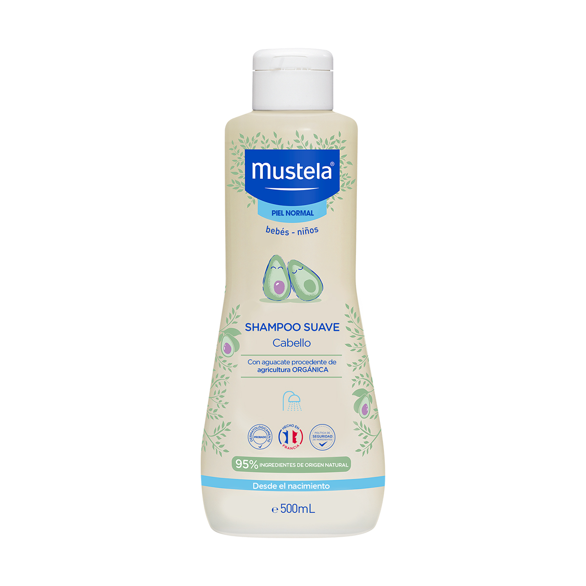 Mus-Pn Shampoo Suave 500Ml