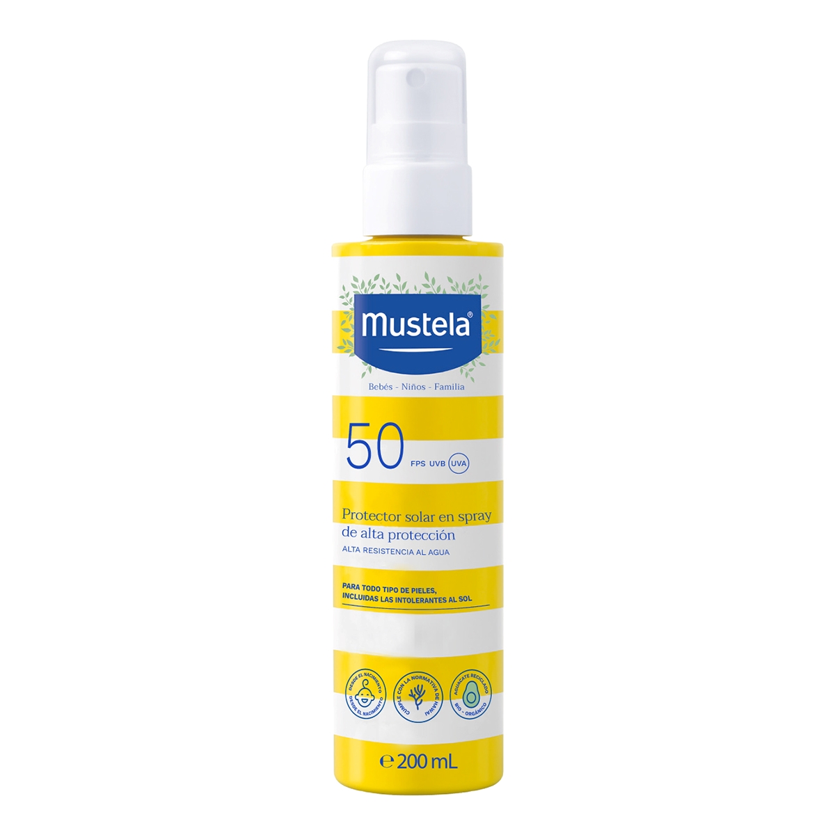 Mus-Sl Protector Solar Spray 200Ml