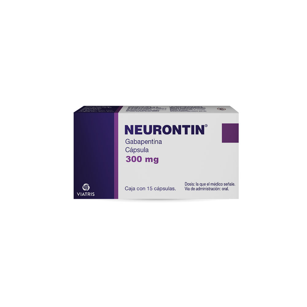 Neurontin 300 Mg 15 Cápsulas
