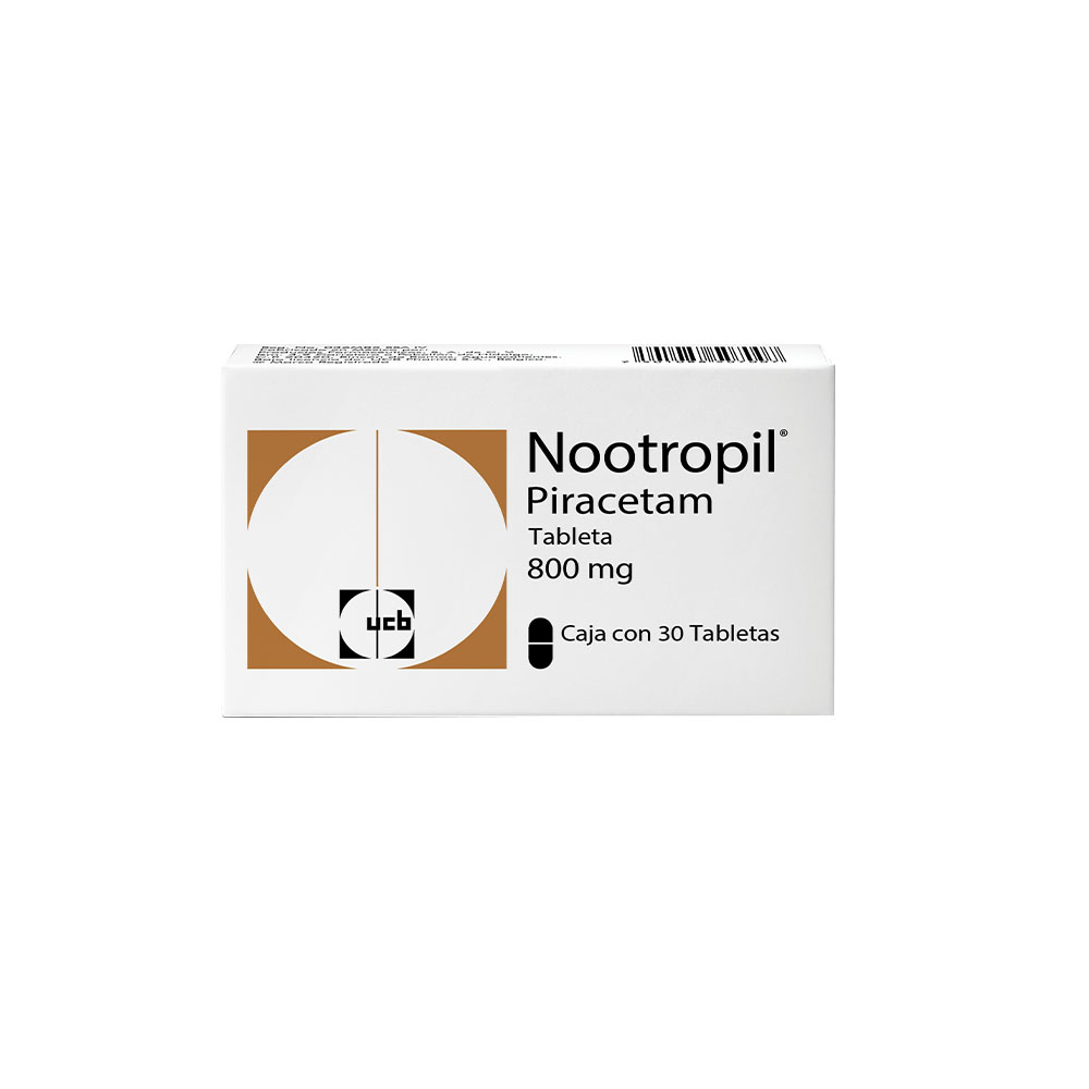Nootropil 800 Mg 30 Tabletas