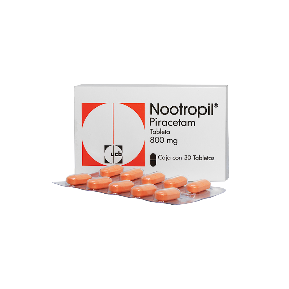 Nootropil 800 Mg 30 Tabletas
