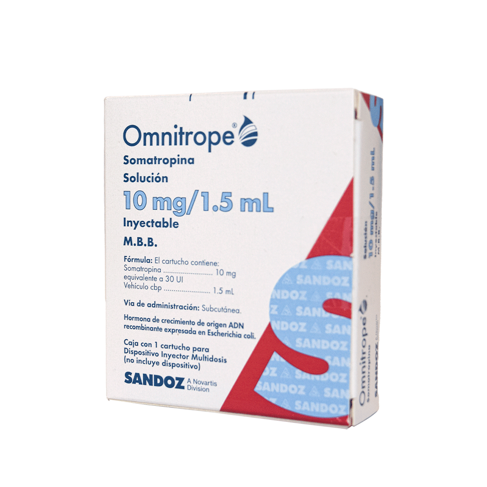 Omnitrope 10 Mg/1.5 Ml 1 Cartucho