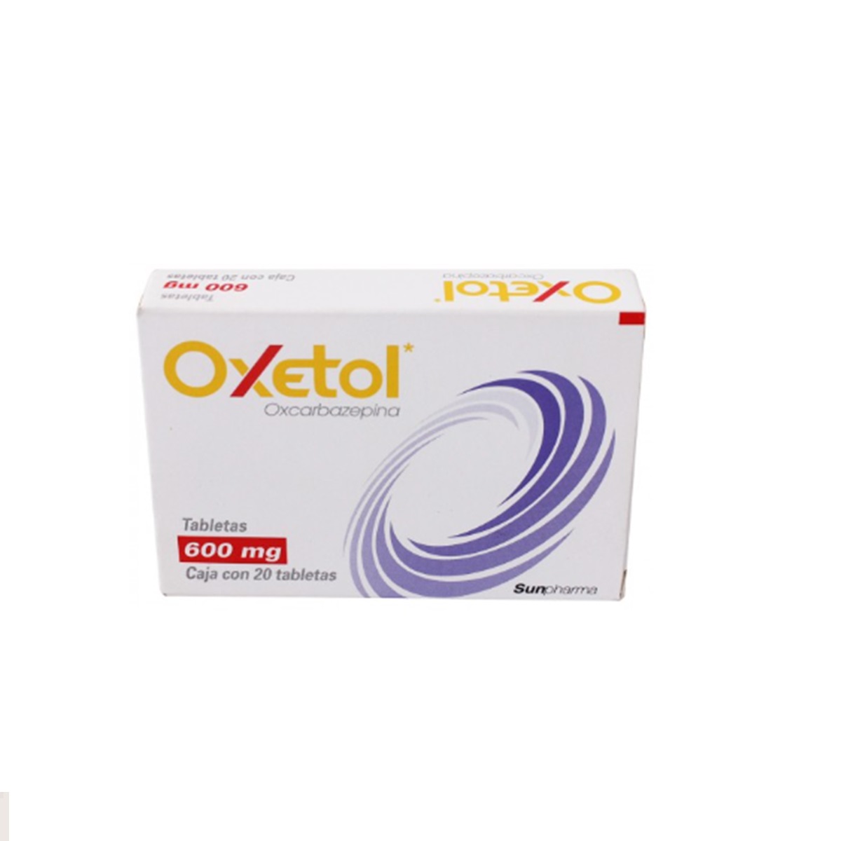 SUN PHARMA DE MEXICO Oxetol 600 Mg 20 Tab.