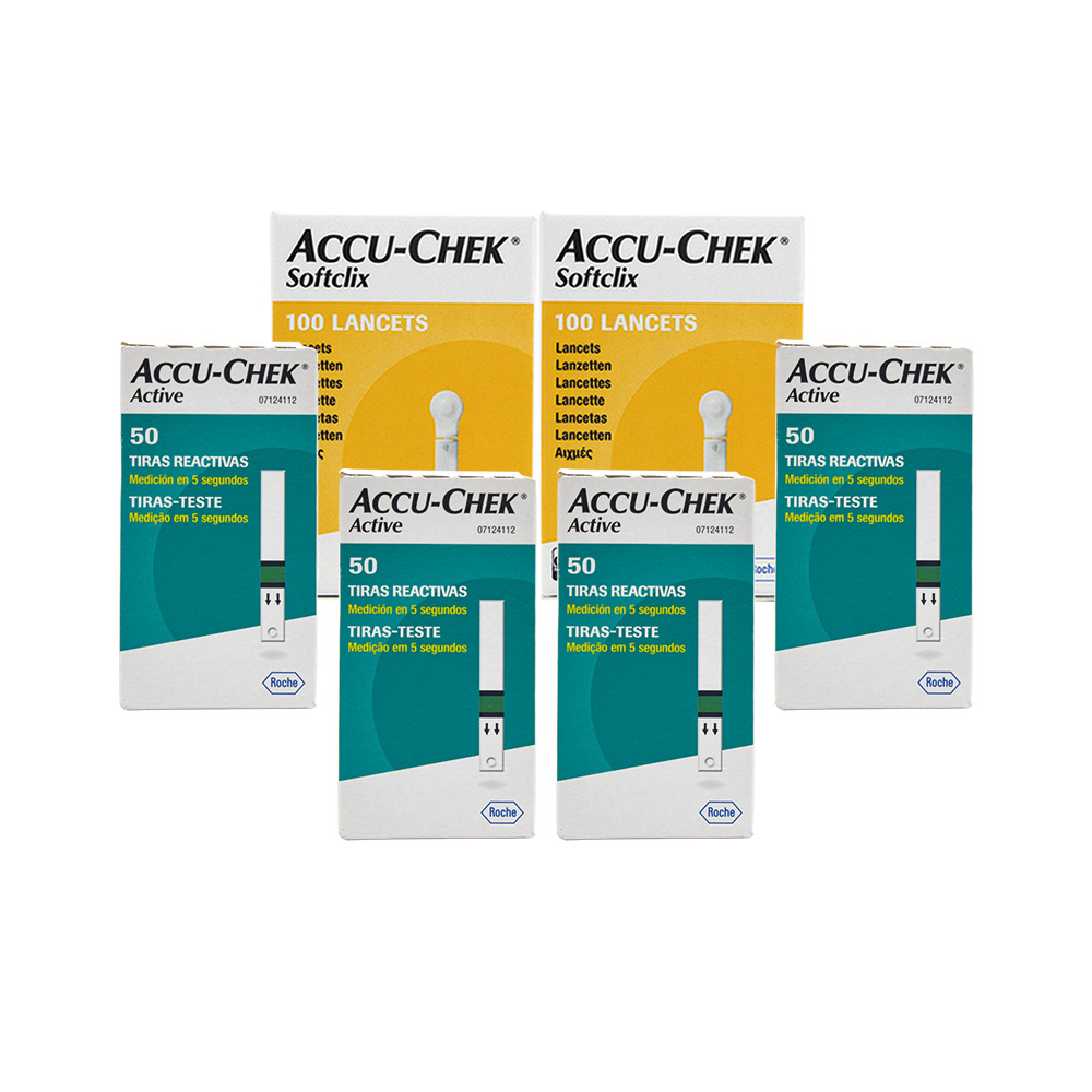 Detalle De Producto Pack Accu Chek® Active 200 Tiras 200 Lancetas Tienda Accuchek México 3644