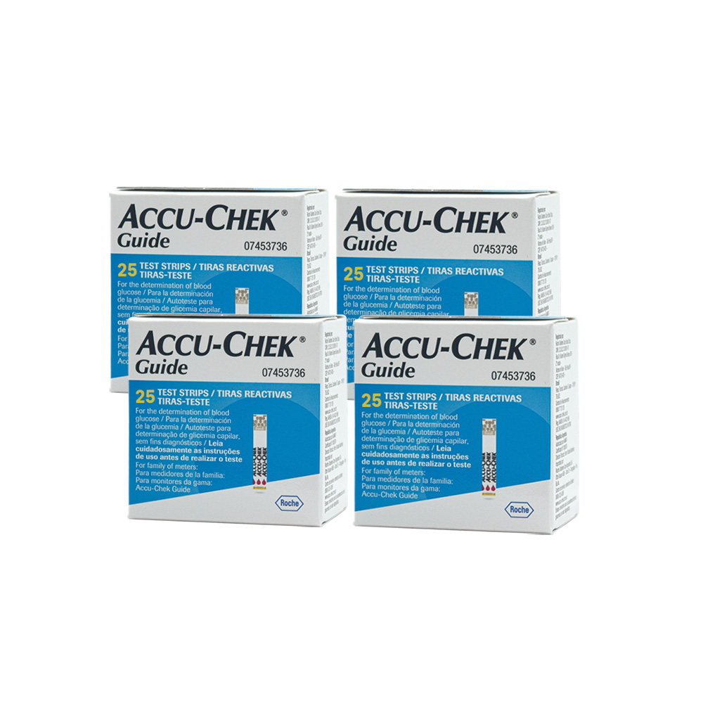 Pack Accu-Chek® Guide: 100 Tiras