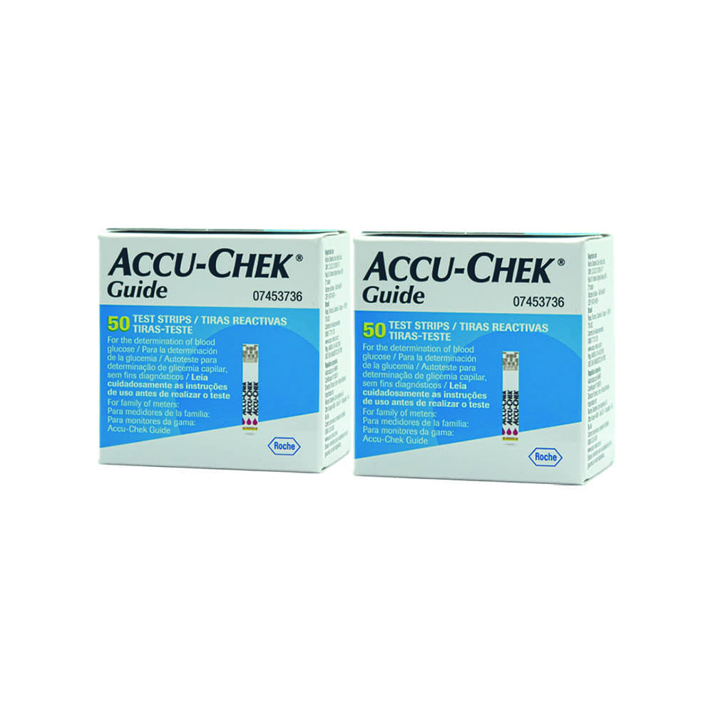Pack Accu-Chek® Guide: 100 Tiras