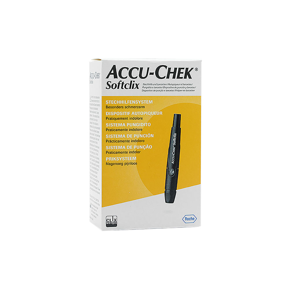 Pack Accu-Chek® Softclix: Puncionador + 125 Lancetas