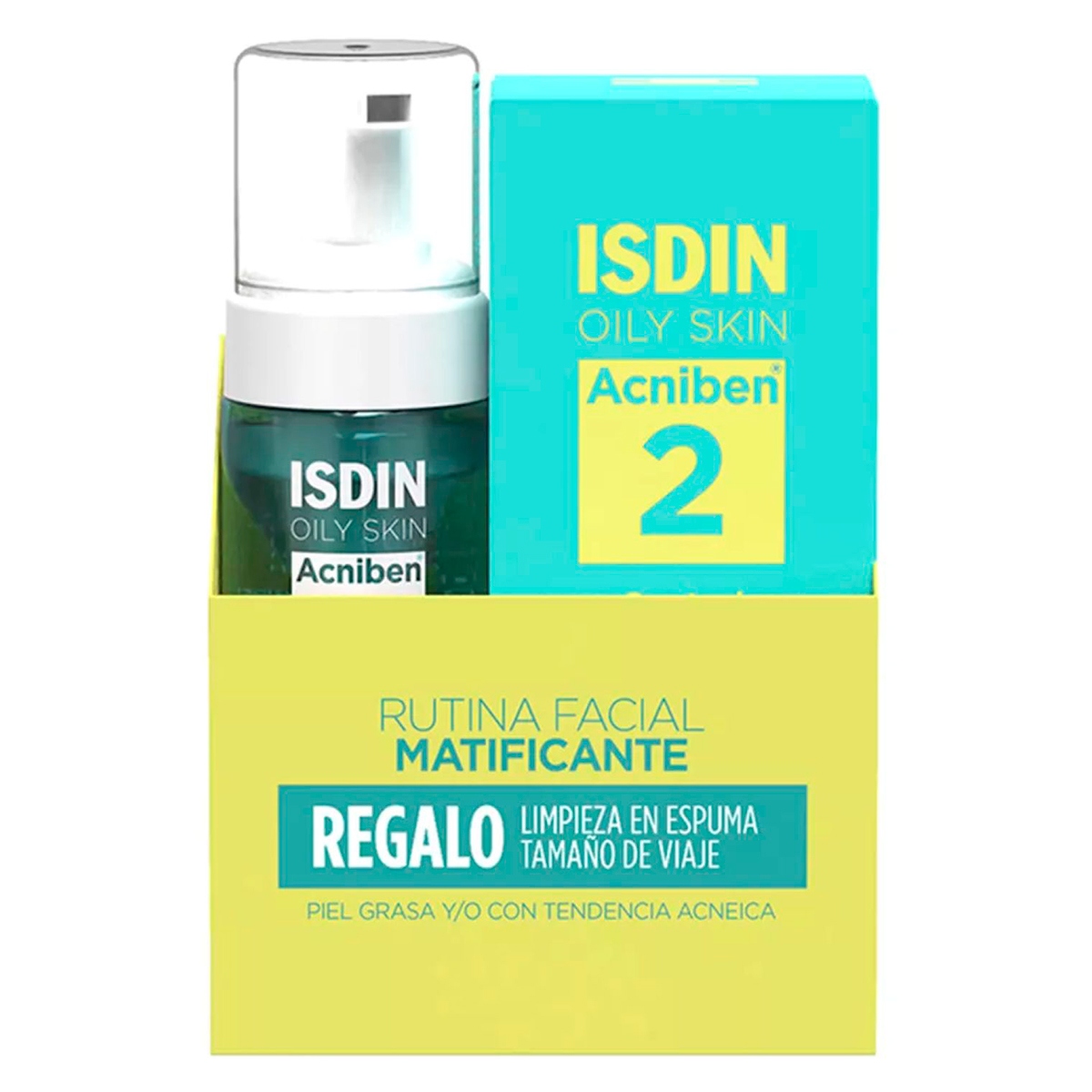 producto-Pack Acniben Control De Brillos Y Granos Gel Crema Facial 40Ml + Limpiadro Matificante