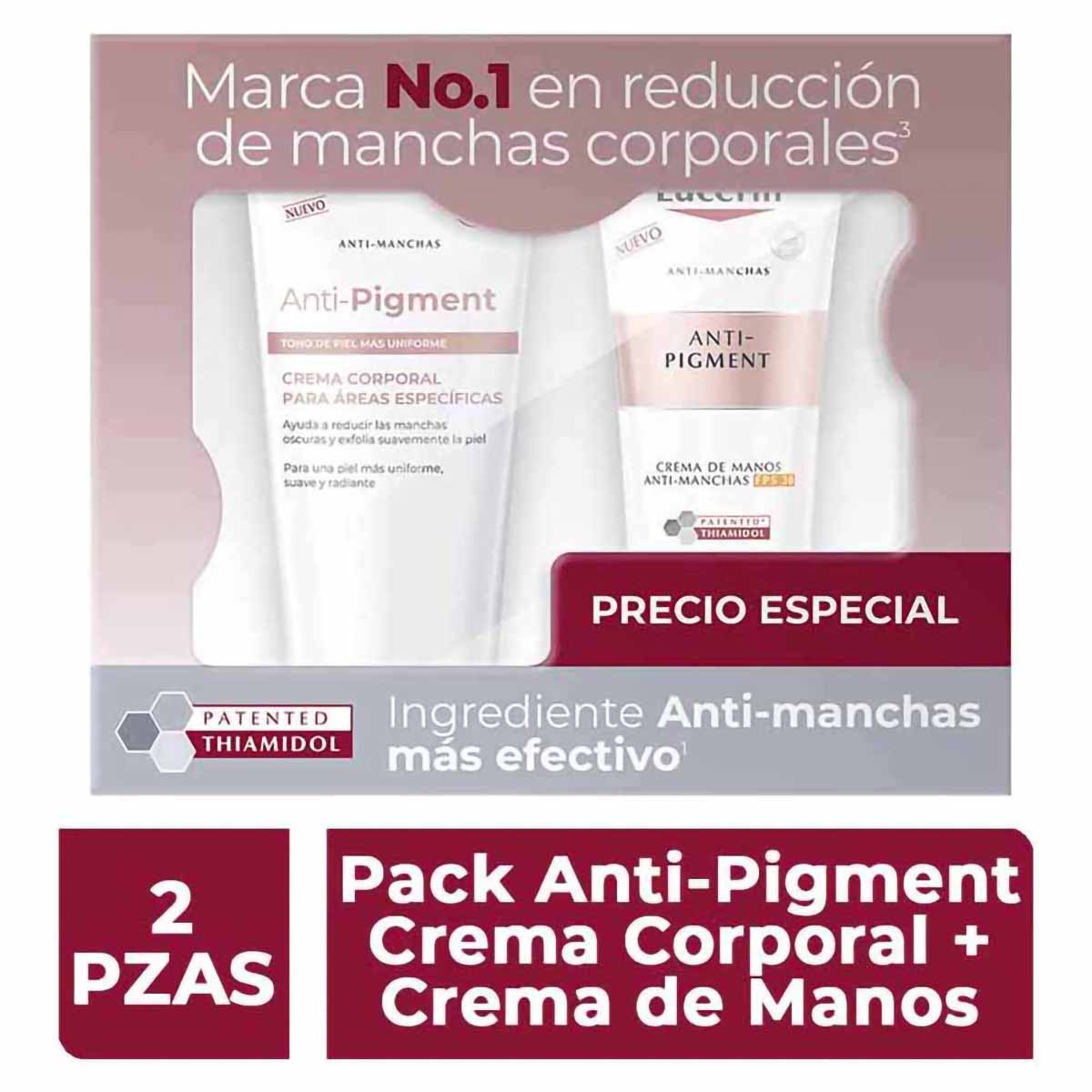 producto-Pack Antipigment Crema Corporal 200Ml + Crema Manos 75Ml