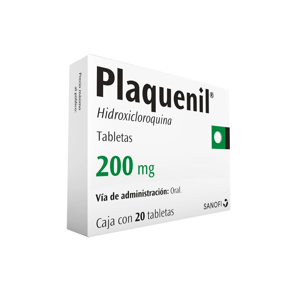 Plaquenil 200 Mg 20 Tabletas