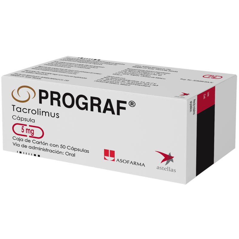 Prograf 5 Mg 50 Capsulas