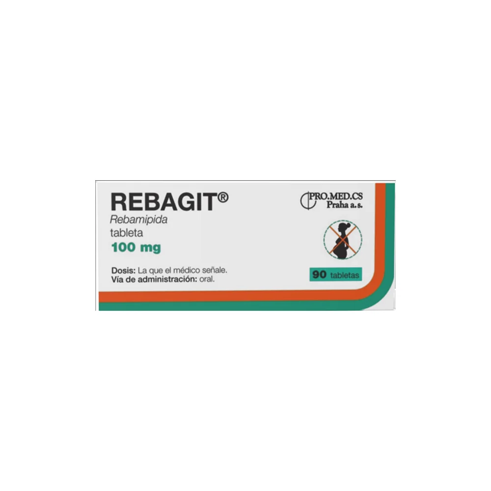 Rebagit 100 Mg 90 Tabletas