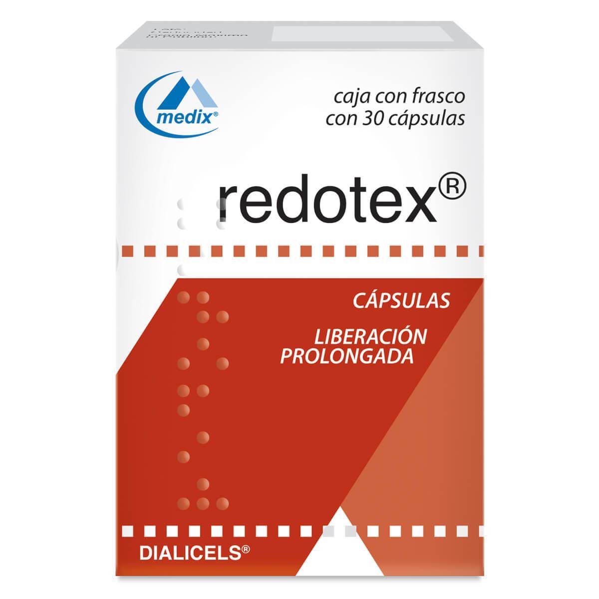 Medix Redotex Cap Fco 30 S Vta/Exp