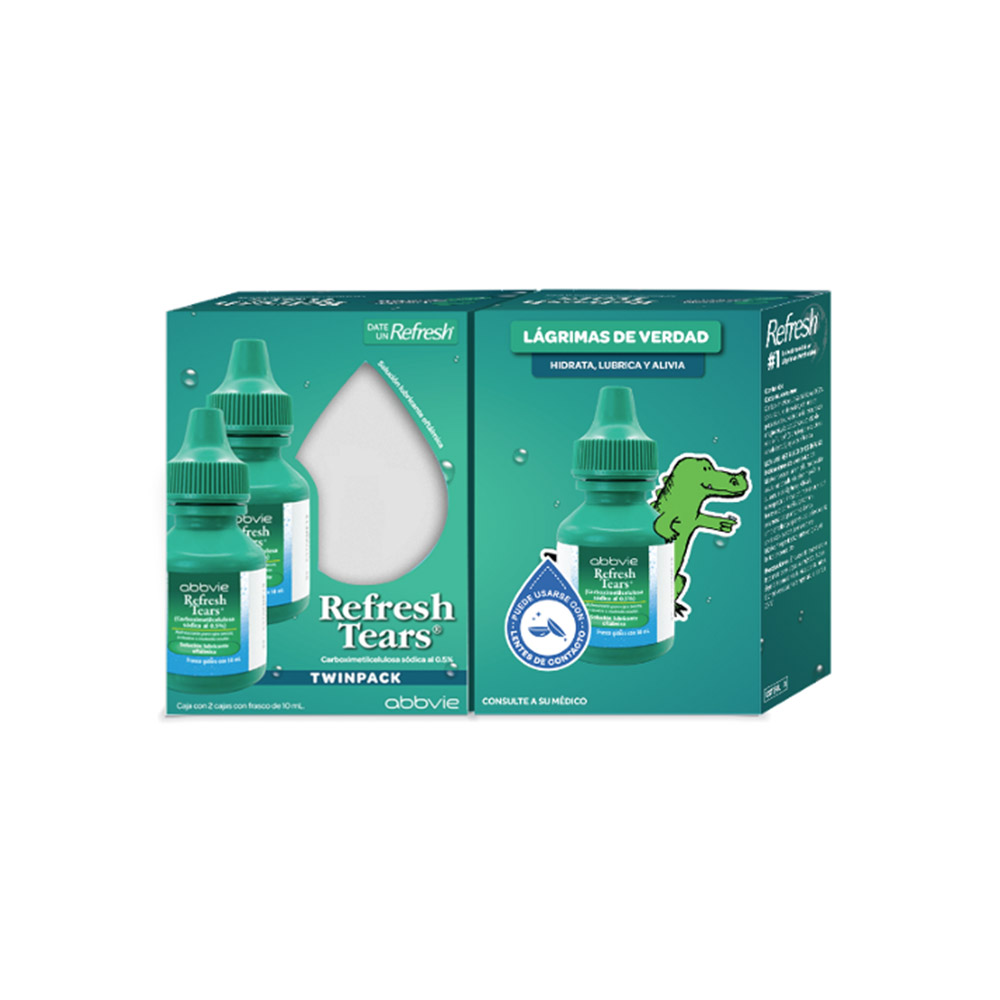 Refresh Tears 10 Ml -Twin Pack-