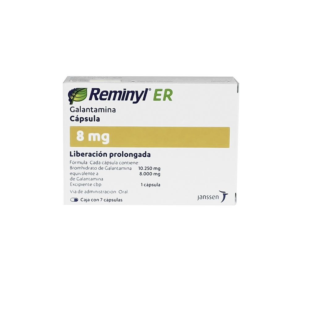 Reminyl Er 8 Mg 7 Cápsulas