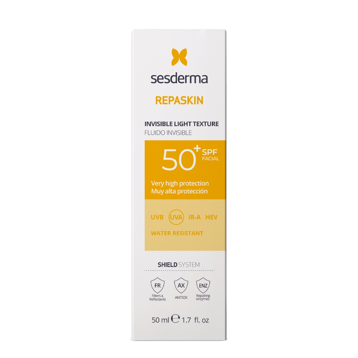 Repaskin Fluido Invisible Spf 50 50Mg