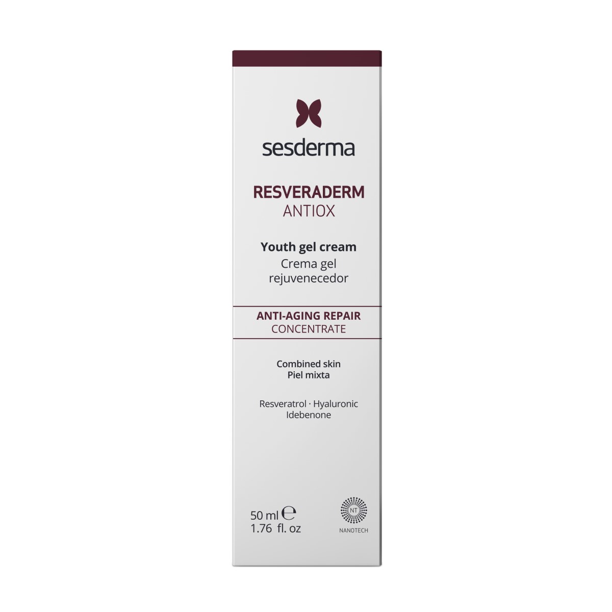 Resveraderm Antiox Crema Gel 50 Ml