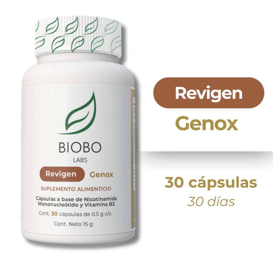 producto-Revigen Genox 30 Caps  500 Mg 