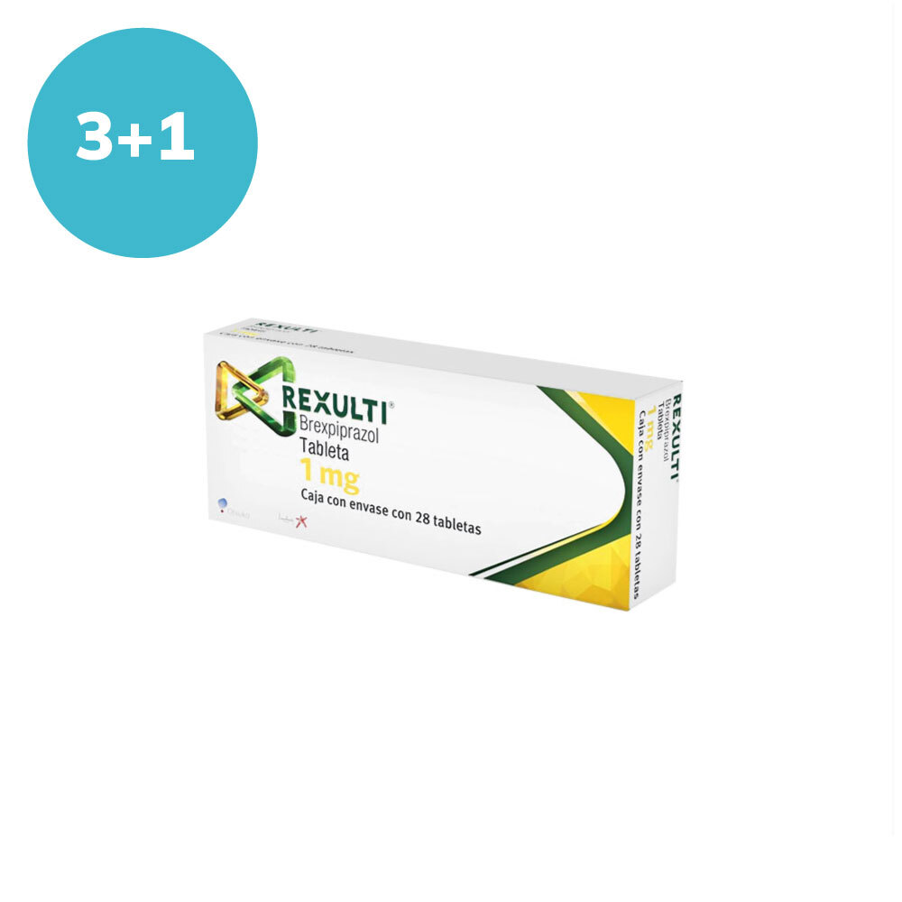Rexulti 1 Mg 28 Tabletas