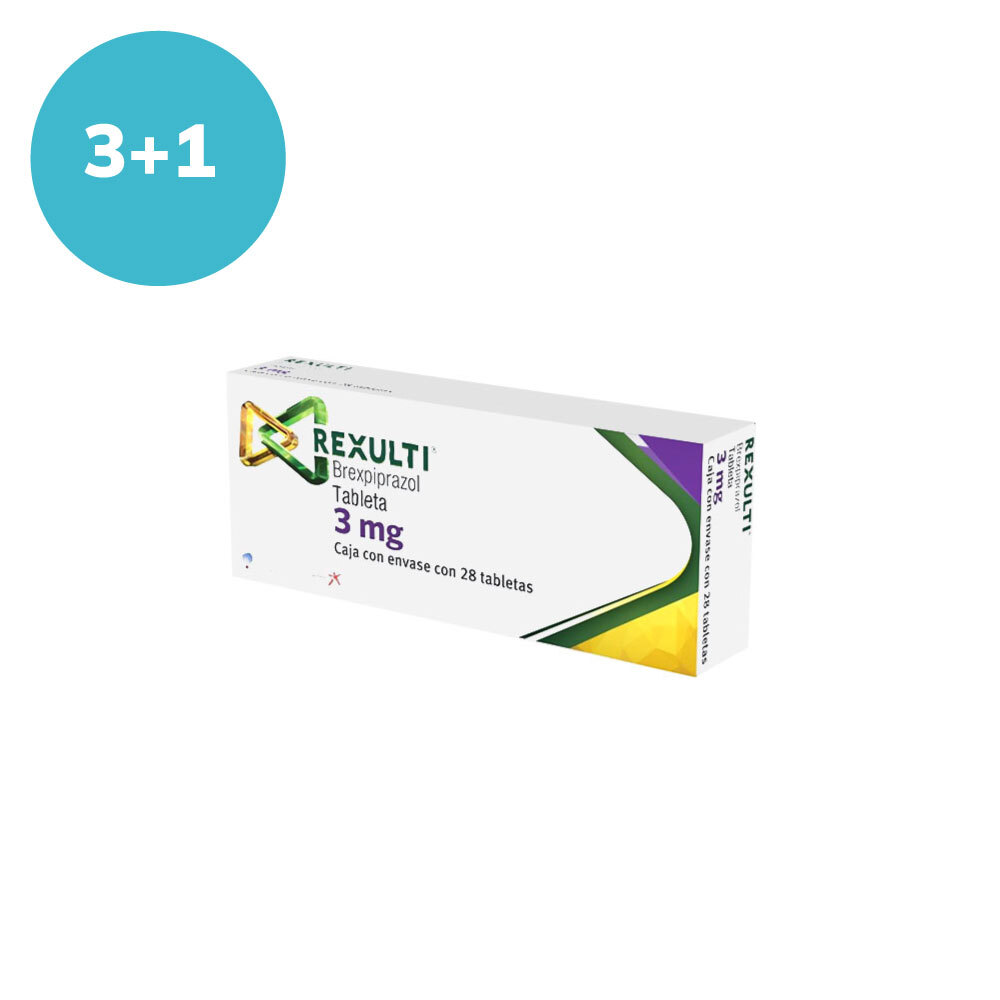 Rexulti 3 Mg 28 Tabletas