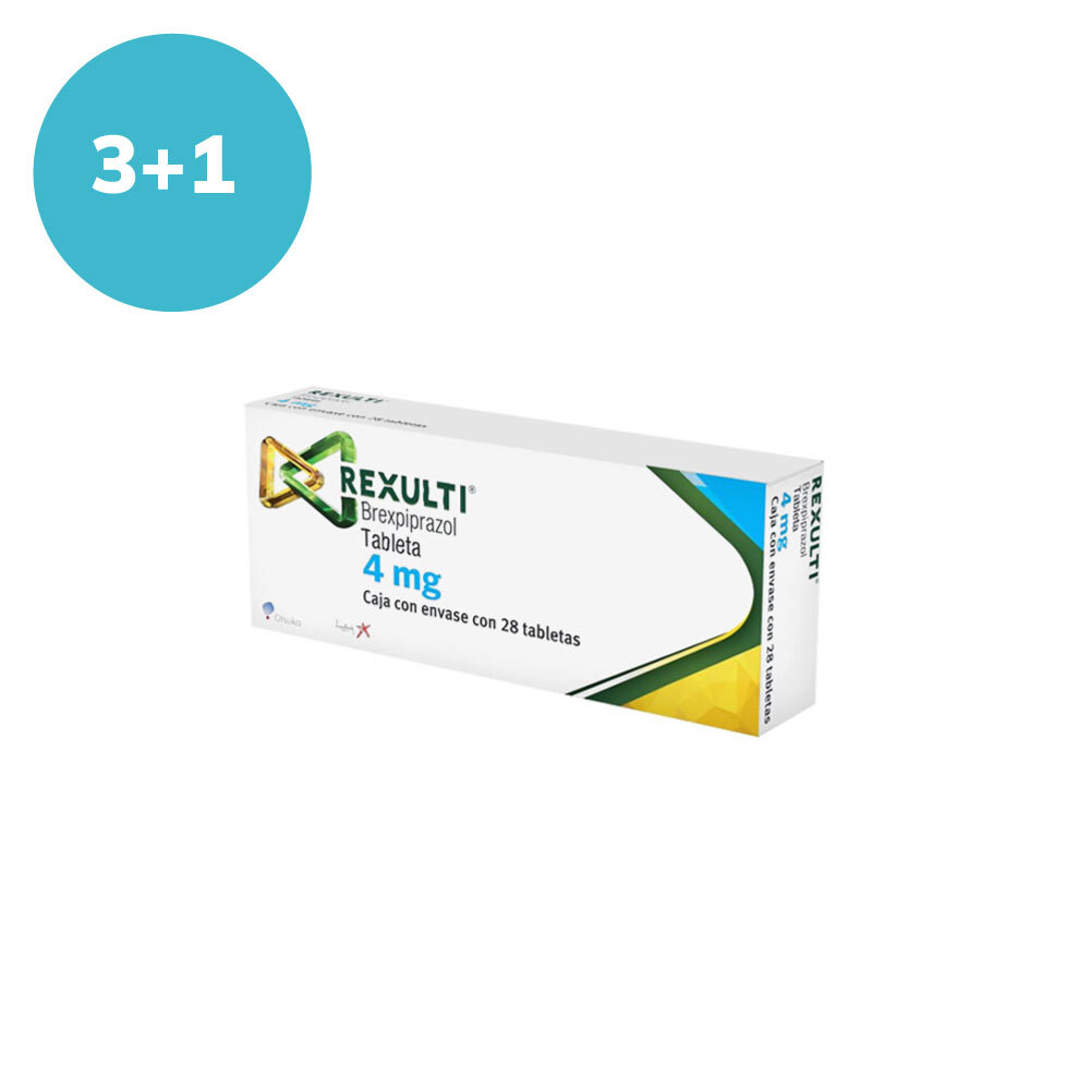 Rexulti 4 Mg 28 Tabletas
