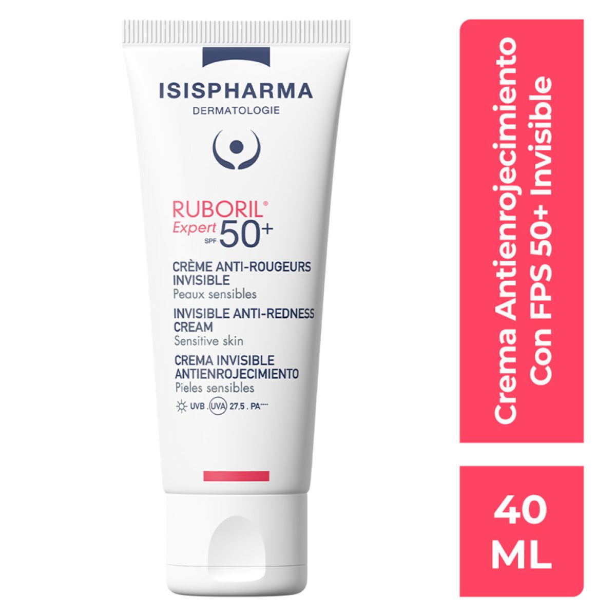 producto-Ruboril Expert Fps 50 + Anti-Rojeses Invisible 40Ml