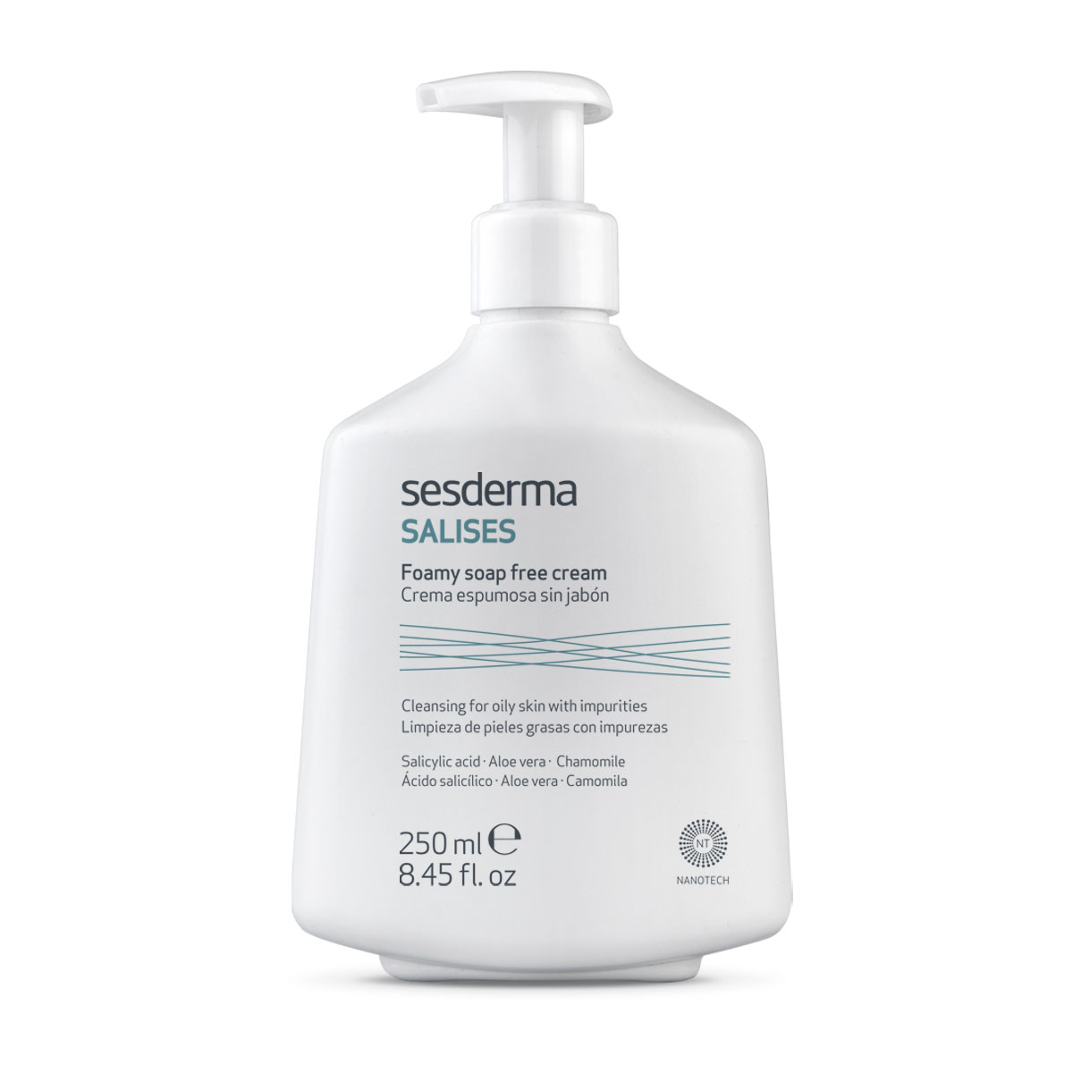 Salises Crema Espumosa Sn Jabon 250Ml