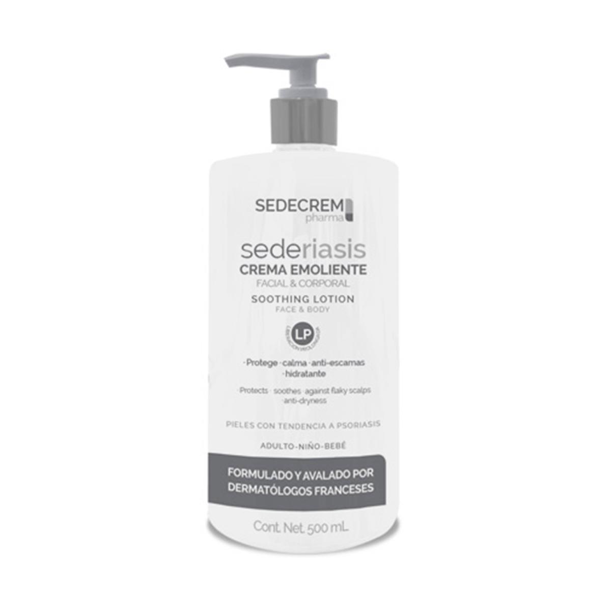 Sederiasis Crema Emoliente Facial Y Corporal 500Ml