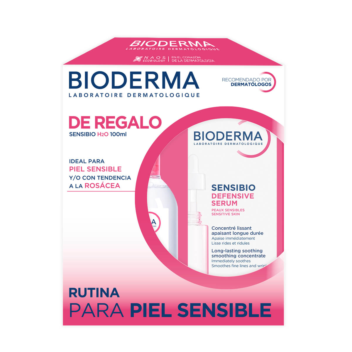 producto-Kit Sensibio Defensive Serum + Sensibio H2o 100 Ml