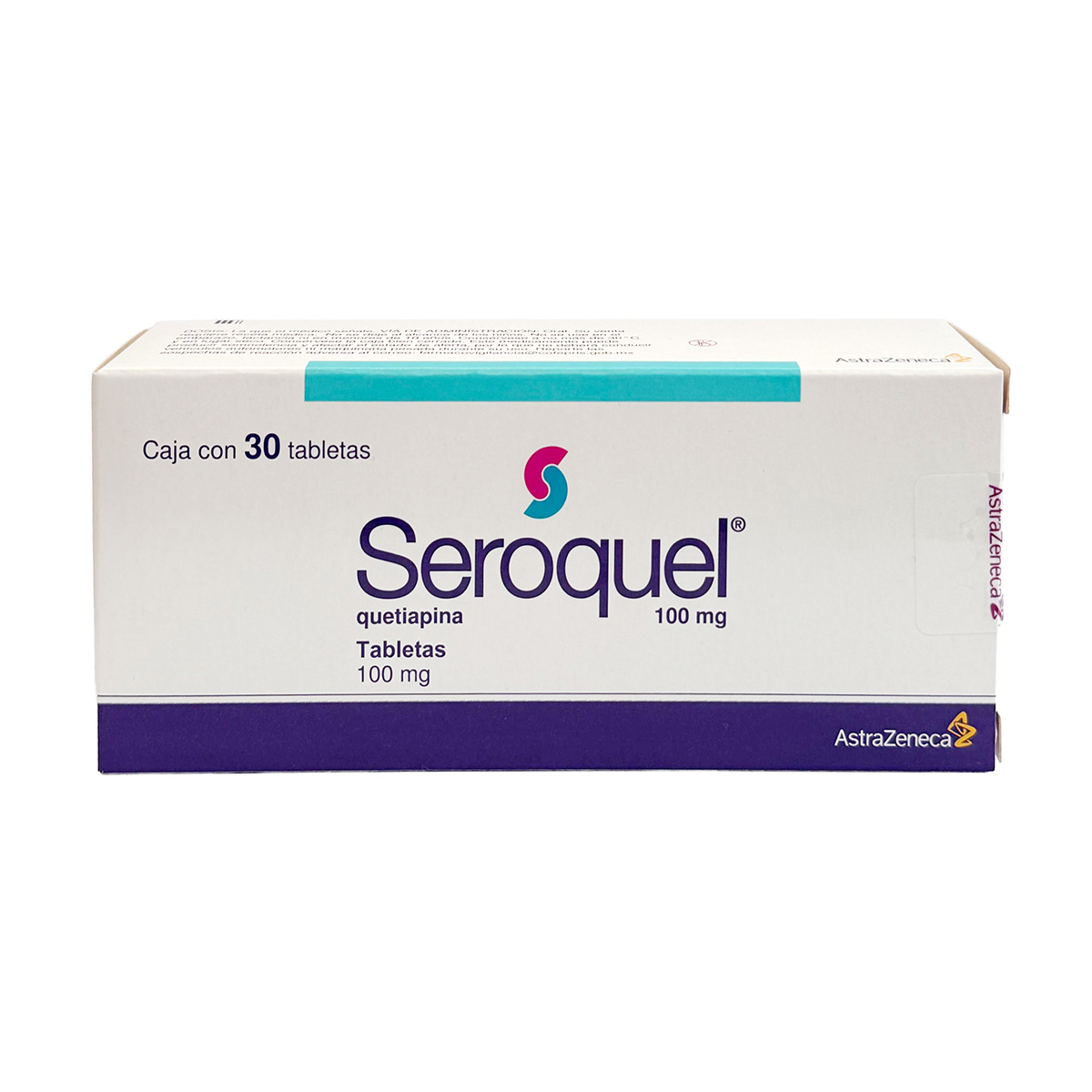 Seroquel 100 Mg 30 Tabletas