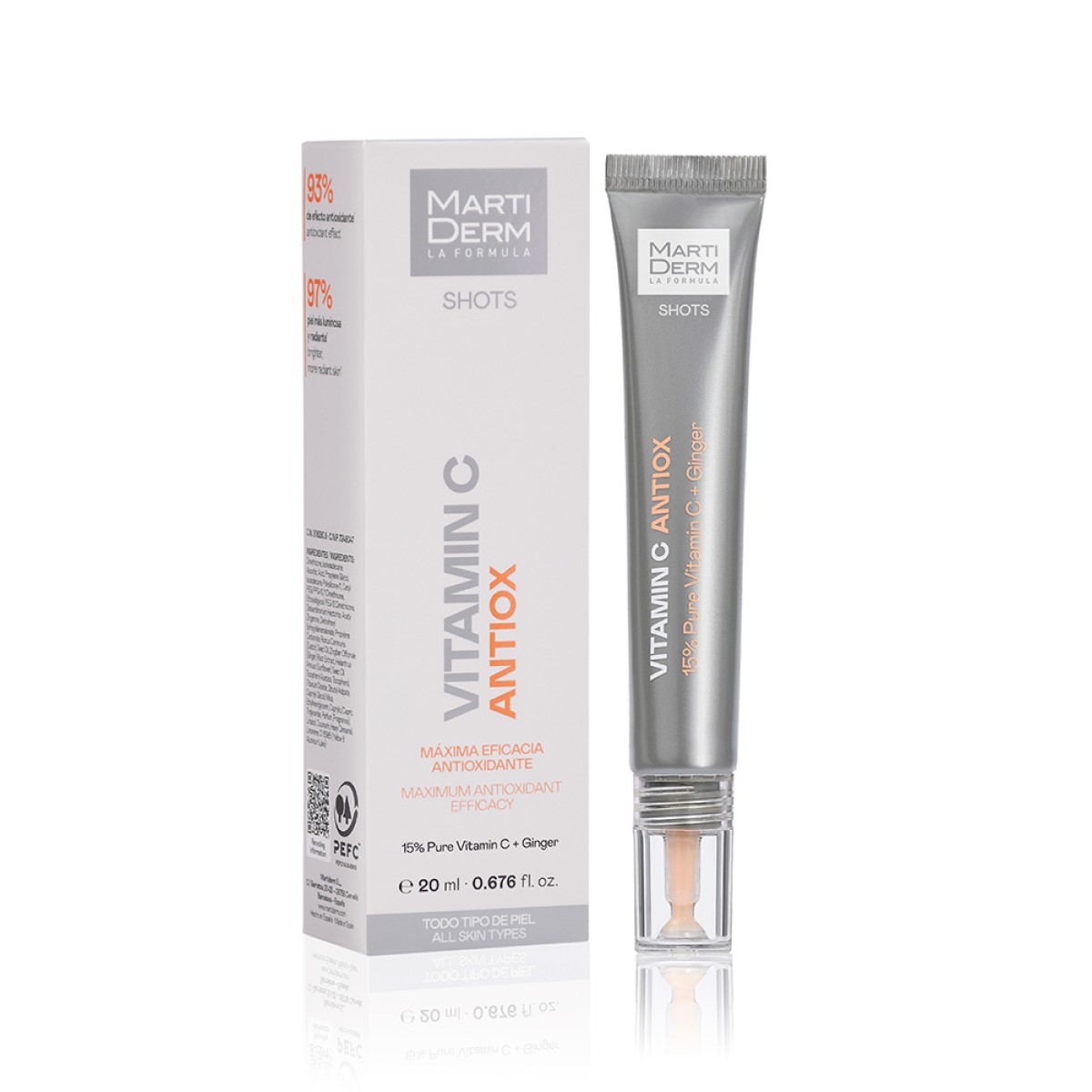 Shot Vitamina C Antiox 20 Ml