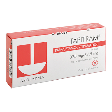 Tafitram 325/37.5 Mg 20 Tabletas