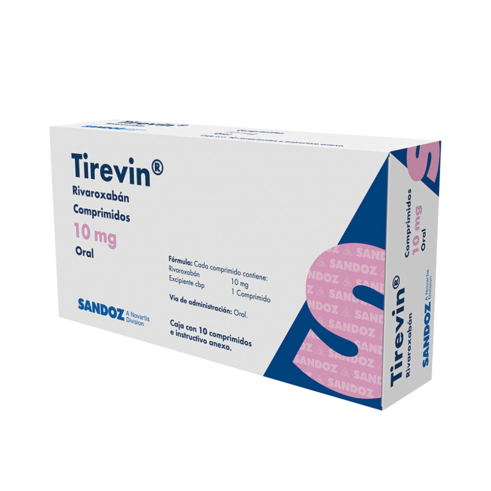Tirevin 10 Mg 10 Comprimidos