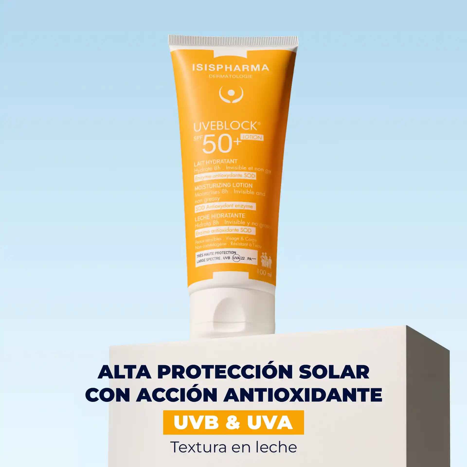 producto-Uveblock Fps50 + Lotion 100Ml