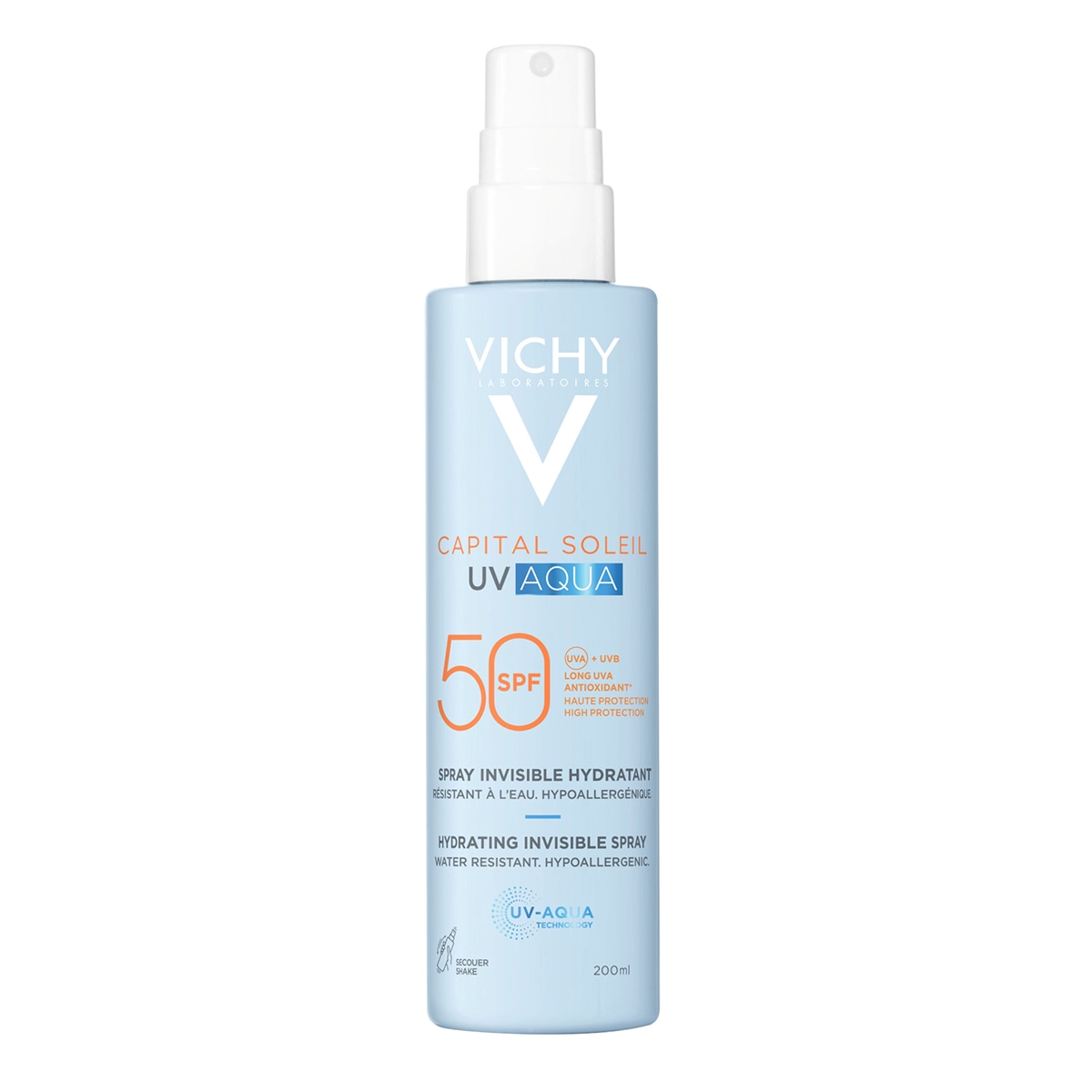 Vichy Capital Soleil Uv Aqua Spray Protector Solar 200 Ml