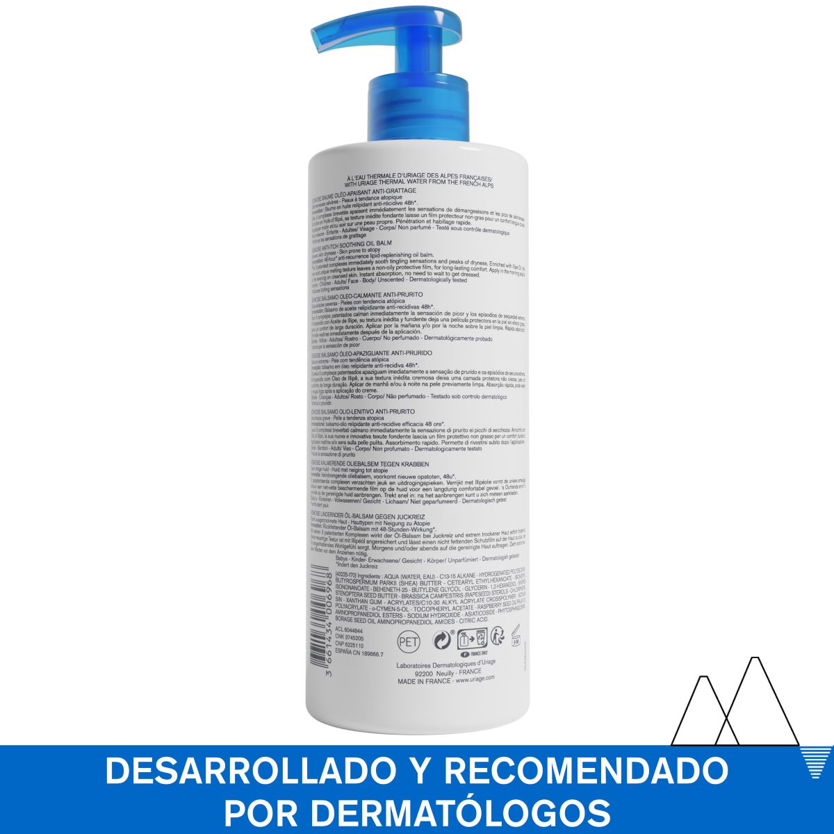 Xemose Balsamo Hidratante Para Piel Seca 500Ml