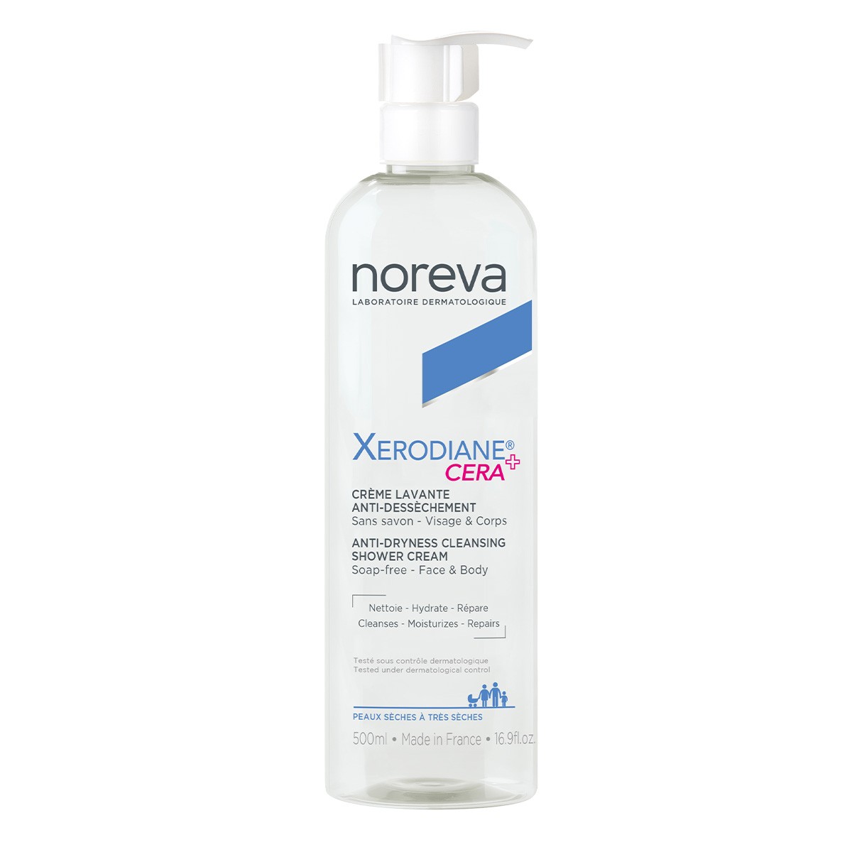 producto-Xerodiane Cera+ Crema Limpiadora 500 Ml