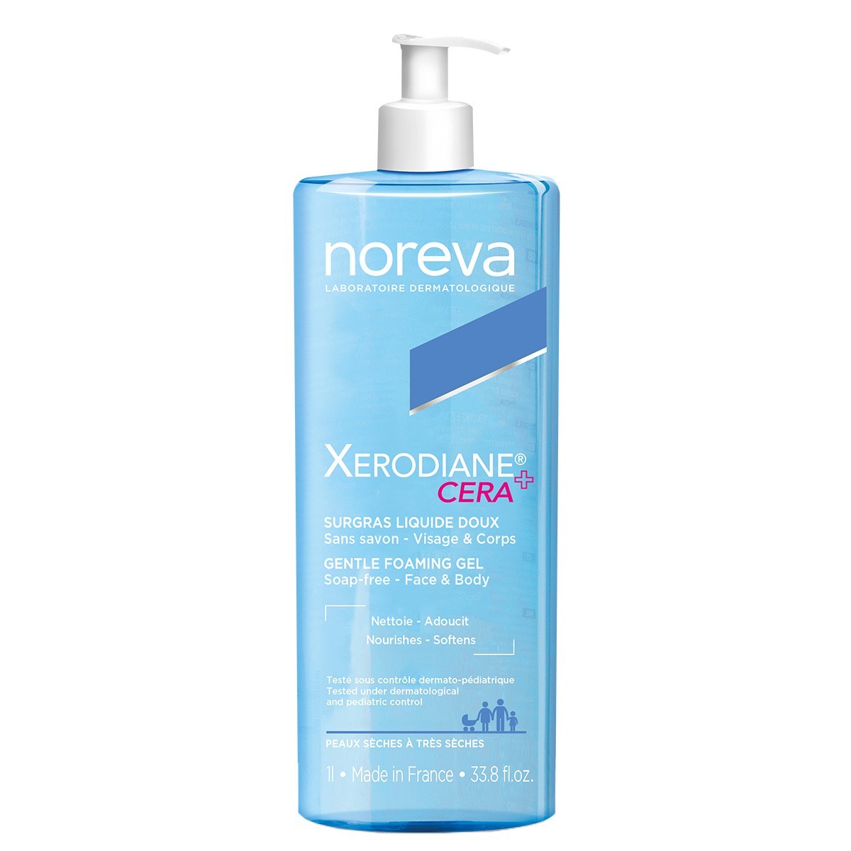 producto-Xerodiane Cera+ Gel Espumoso Suave 1 Lt