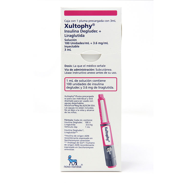 Novo Nordisk Xultophy Flextouch 100 U/Ml 1X3