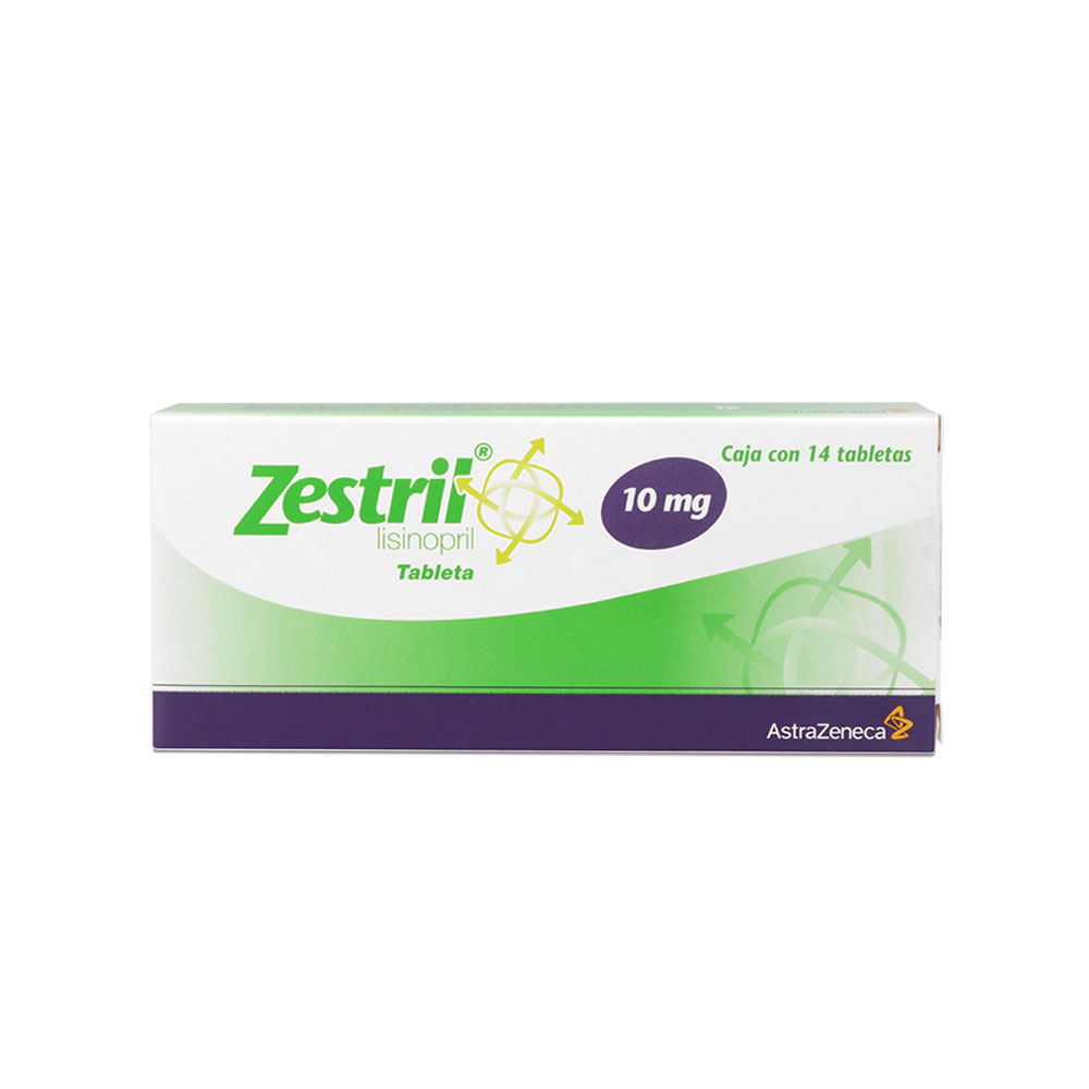 Zestril 10 Mg 14 Tabletas